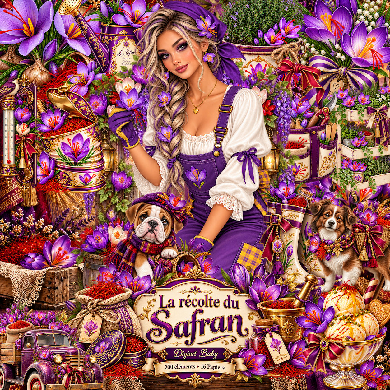 (image for) La recolte du Safran